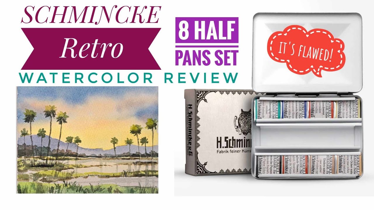 Why do I 'hate' the Retro Schmincke Palette?