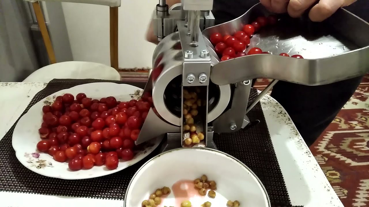 УДАЛЕНИЕ КОСТОЧЕК ИЗ ВИШНИ . БЫСТРО, НАДЁЖНО, БЕЗОПАСНО .