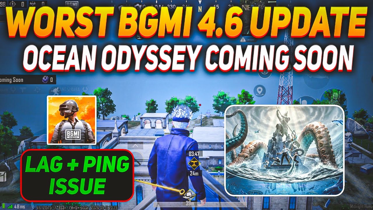 Worst Bgmi 4.6 Update 🤡 Camper Update ✅ |Ocean Odyssey Coming Soon | 10 Years ID Ban Problem