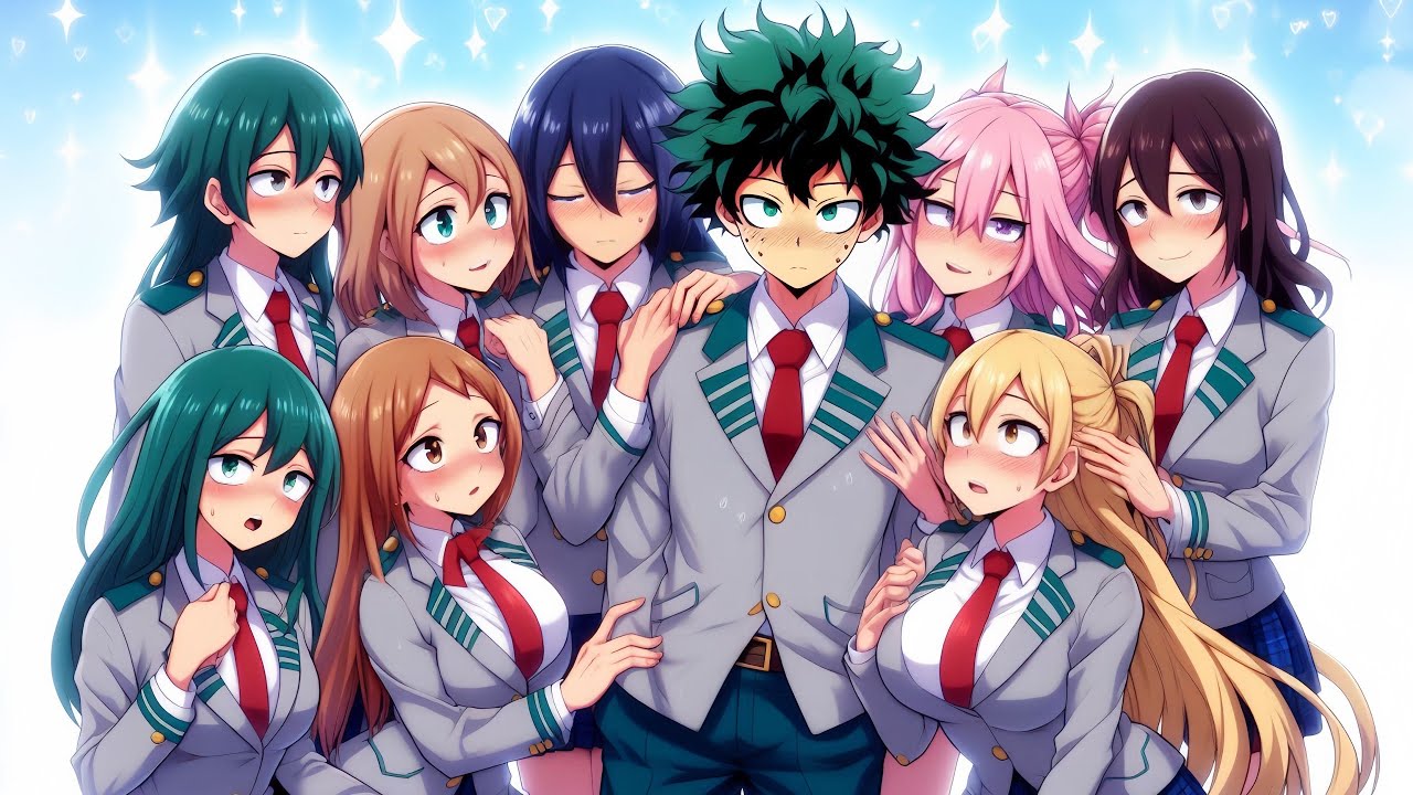 What if Deku's sinister quirk made every girl devoted to him? | Part 1