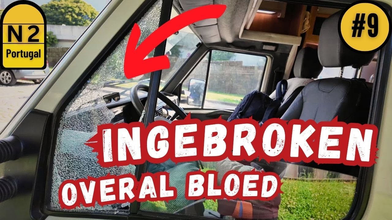 🚐 INGEBROKEN IN DE CAMPER 😰 ALLES IS WEG!
