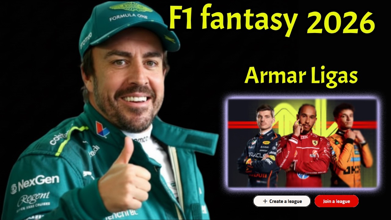 🏁COMO armar LIGAS f1 fantasy 2026 🏎️