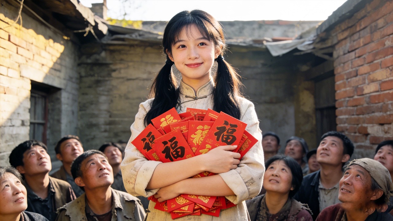 6歲乞丐女孩無家可歸，只有鄉下養母願意收留她，怎料女孩竟是福星轉世，從此命運改變錢多到花不完！MSDJ