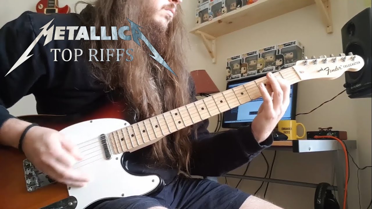 Top 14 Metallica Riffs On A Fender Telecaster