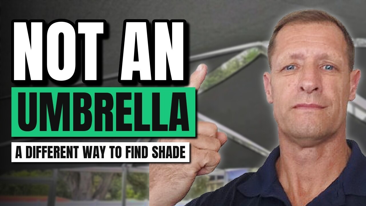 Screen enclosure shade sails!