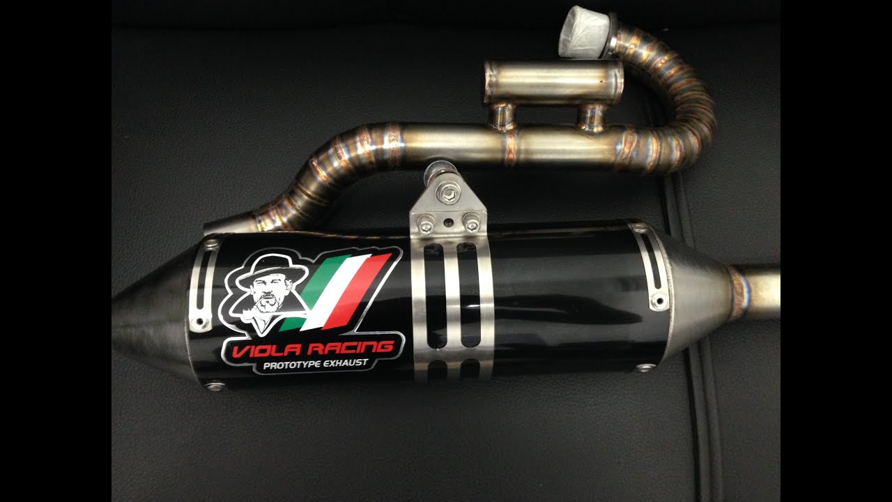 Teste Escapamento Viola Racing CRF230