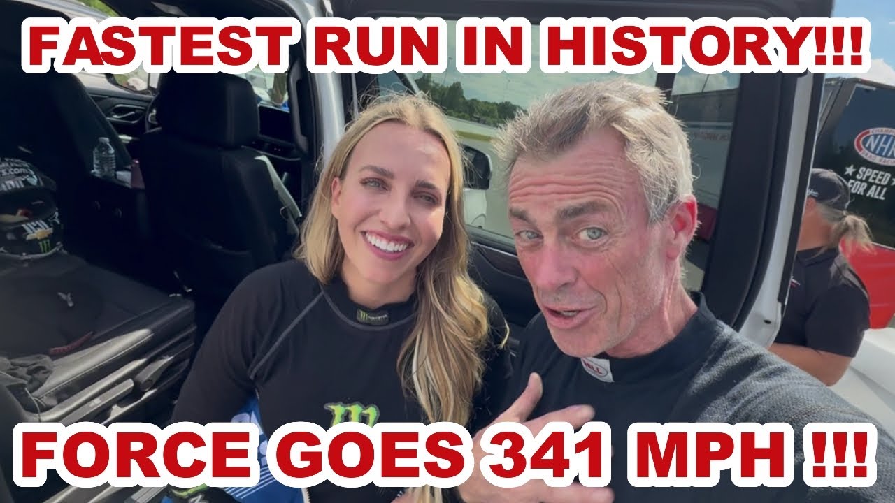 Fastest Run In History. Brittany Goes 341 MPH !!!