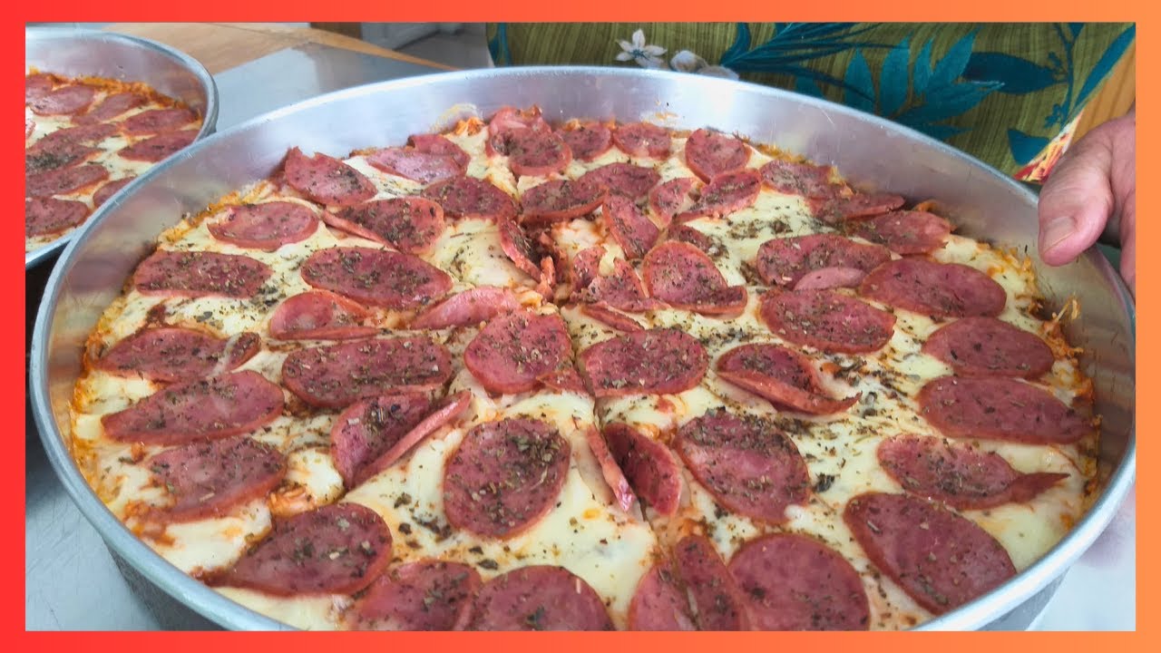 Massa de pizza no liquidificador - Receita da vó marli