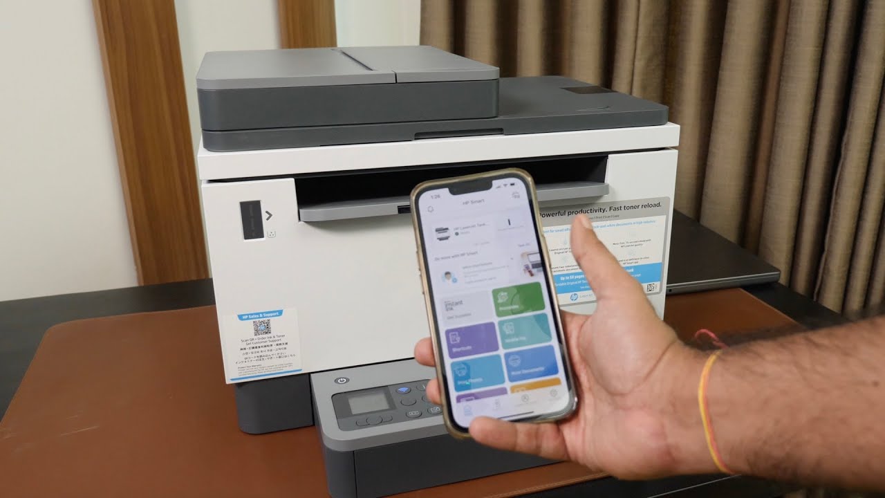 HP LaserJet Tank MFP 2606 SDW Multi-Function WiFi Laser Printer