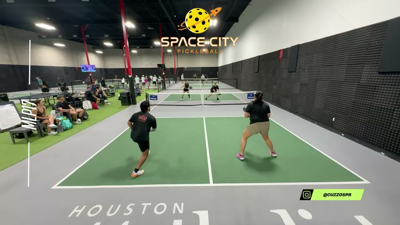 Space City Pickleball MLP17 - Week 1 TinTin/Ratul vs Lynn/Alex