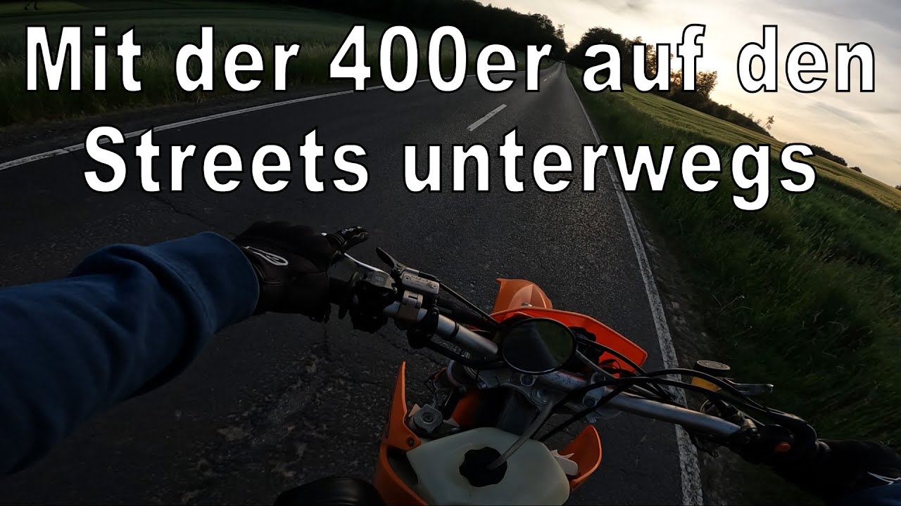 Entspannte Abendrunde | KTM EXC 400 Projekt #11