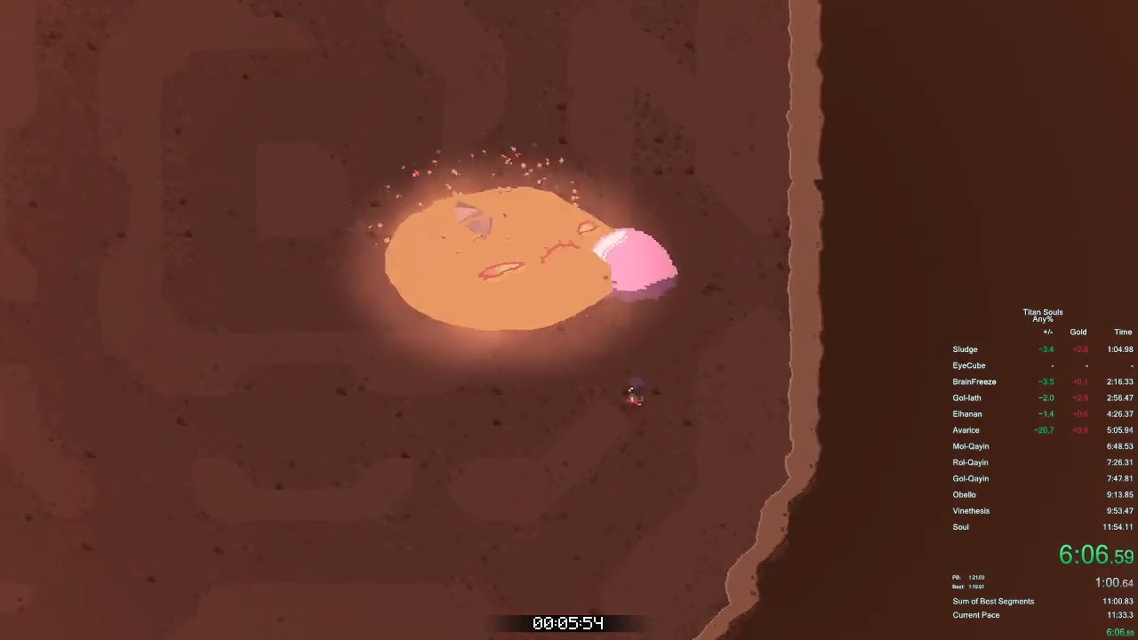 Titan Souls speedruns // Any% in 11:34