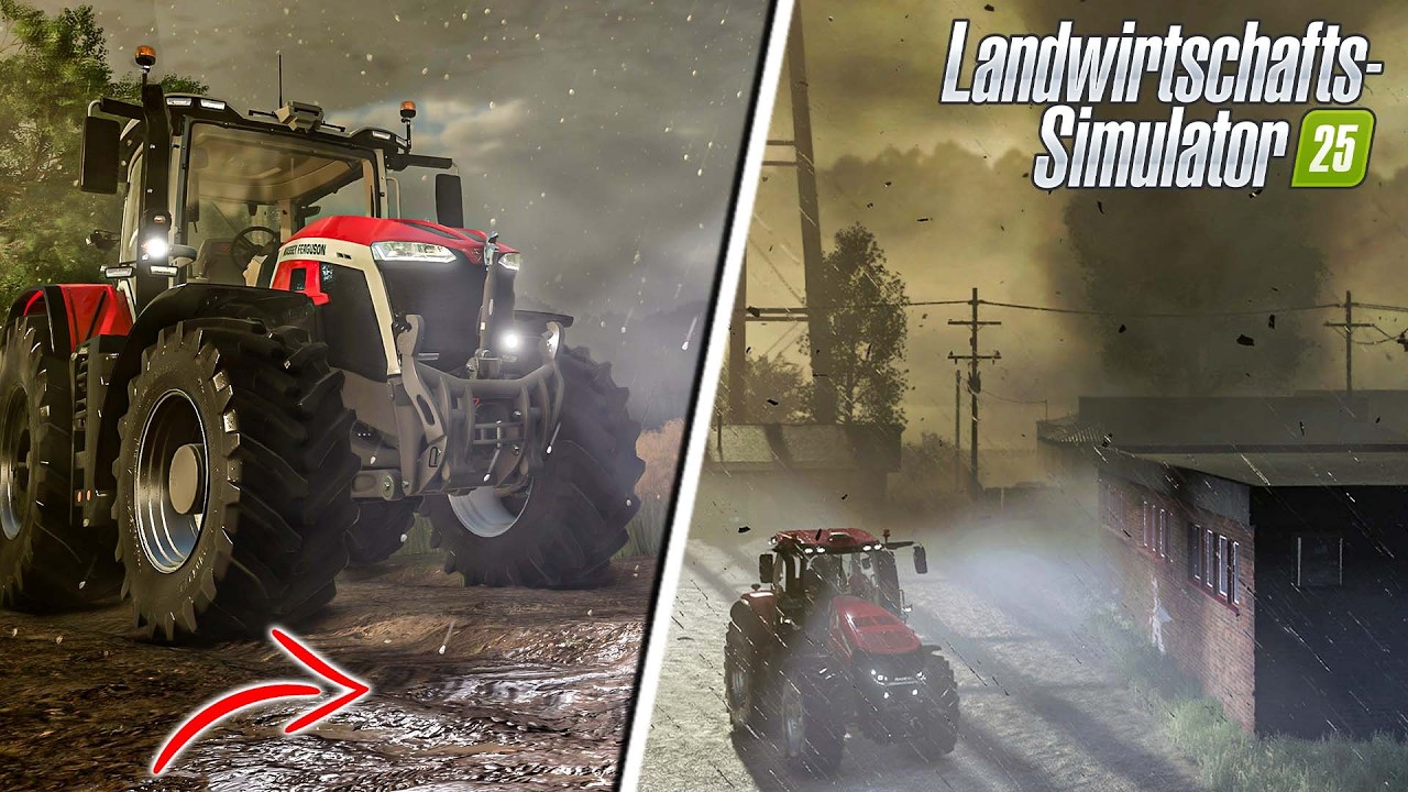 LS25: Dynamischer BODEN | Tornados & HAGEL zerst&ouml;rt ERNTE | Tierzucht - Landwirtschaft Simulator 25