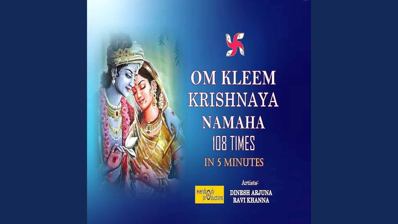 Om Kleem Krishnaya Namaha 108 Times in 5 Minutes
