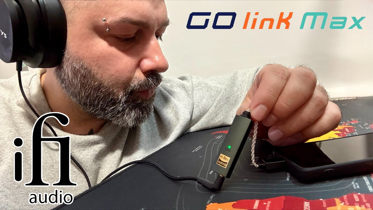 iFi Audio GO link Max -The Best Portable Headphone Amplifier ( Dongle DAC USB-C )