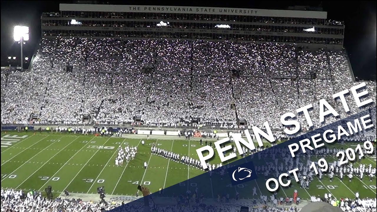 Penn State Blue Band Pregame show.   October 19, 2019.