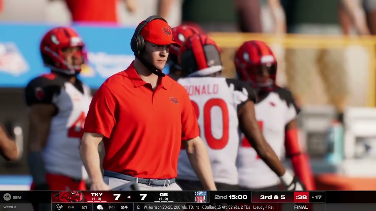 Storm TV - Madden NFL 25 Season 7 Game 2 Tokyo Dragons 1-0 at Green Bay Packers 1-0 TKY+8 All-Madden