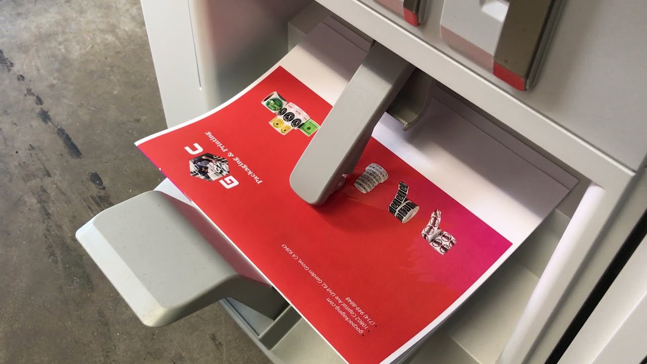 Goc Packaging Booklet Printing Ricoh Pro