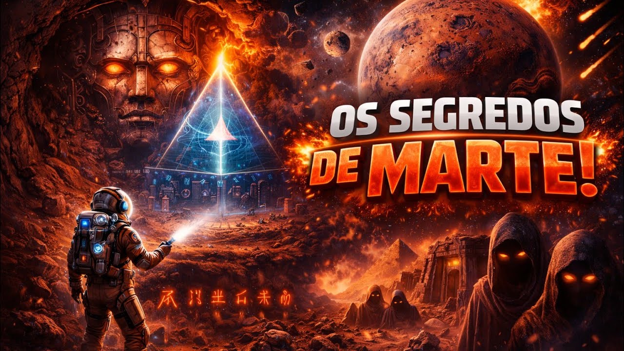 MARTE: O PLANETA QUE JÁ TEVE ÁGUA, TEMPESTADES GIGANTES E PODE ABRIGAR VIDA! 🔴👽