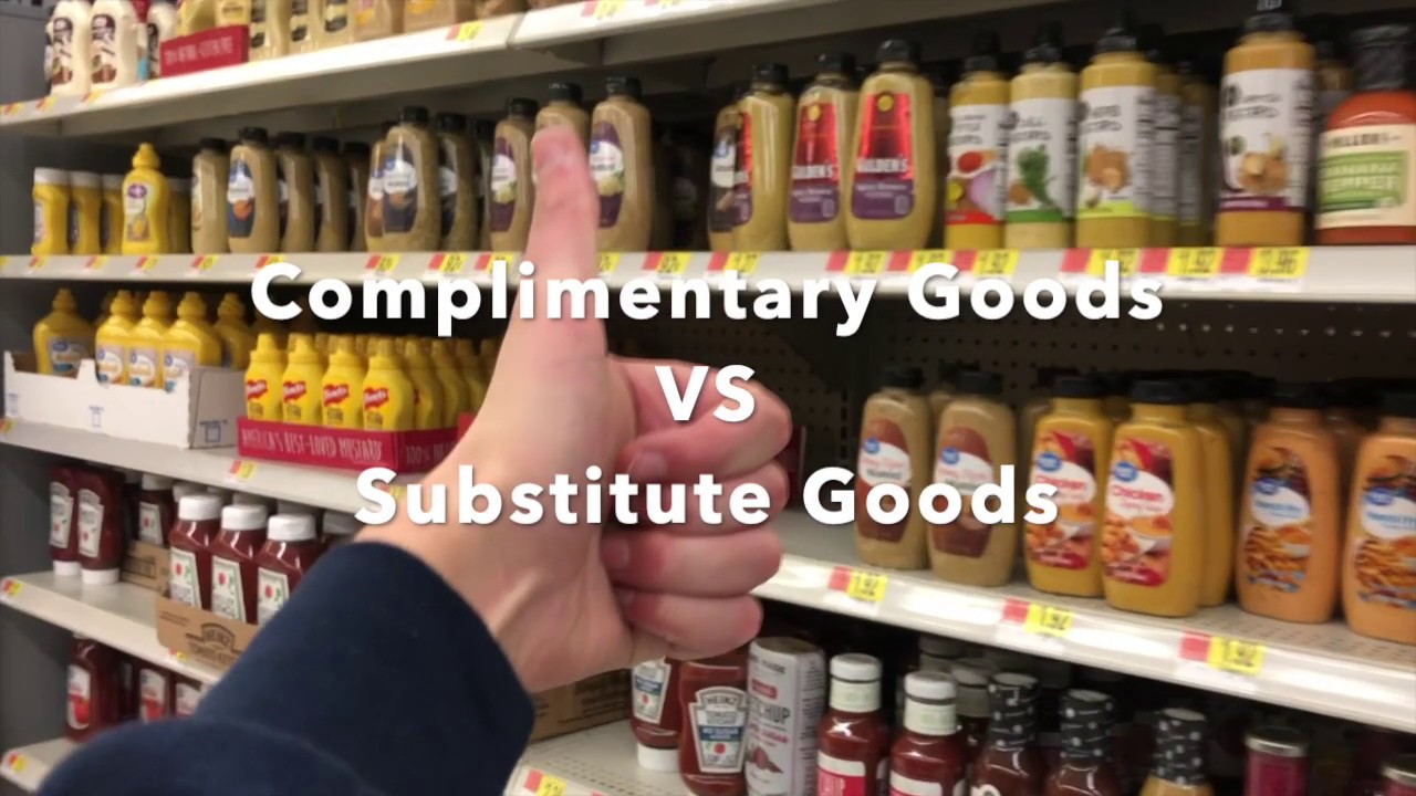 The Difference Between Complementary Goods and Substitute Goods