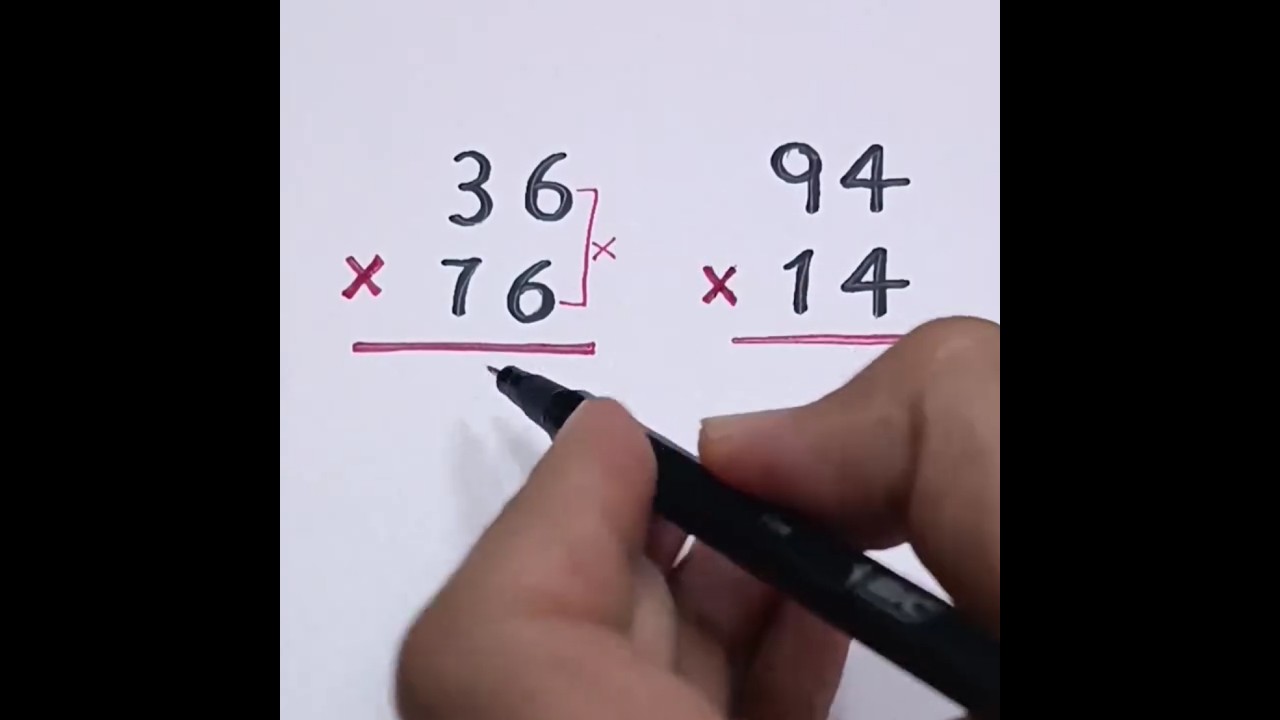 Kısa Yoldan &Ccedil;arpma İşlemi kolay pratik matematik &ccedil;&ouml;z&uuml;mleri #matematik #&ccedil;arpmaişlemi #eğitim #&ouml;ğrenci