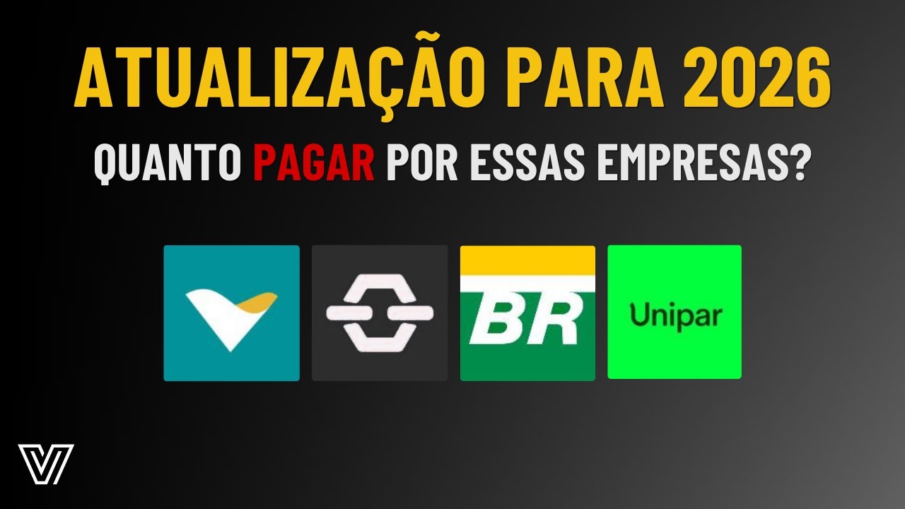 ATUALIZAÇÃO 2026 - CMIN3 VALE3 UNIP6 PETR4