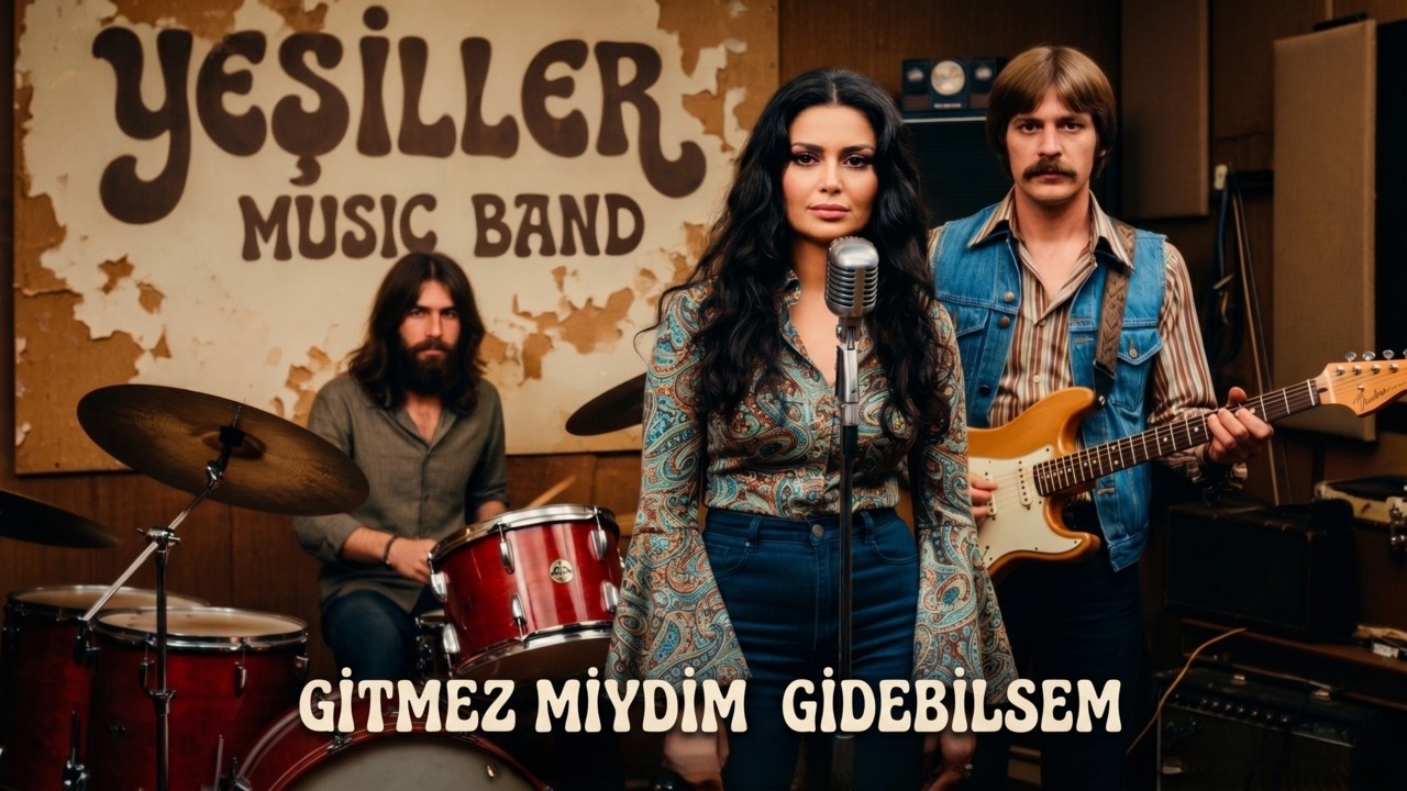 Gitmez Miydim Gidebilsem? | Psychedelic Anatolian Rock - Yeşiller Music Band (Official)