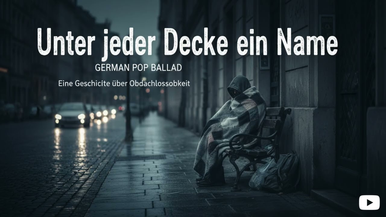 Unter jeder Decke ein Name #Popballade #obdachlos #Obdachlosigkeit