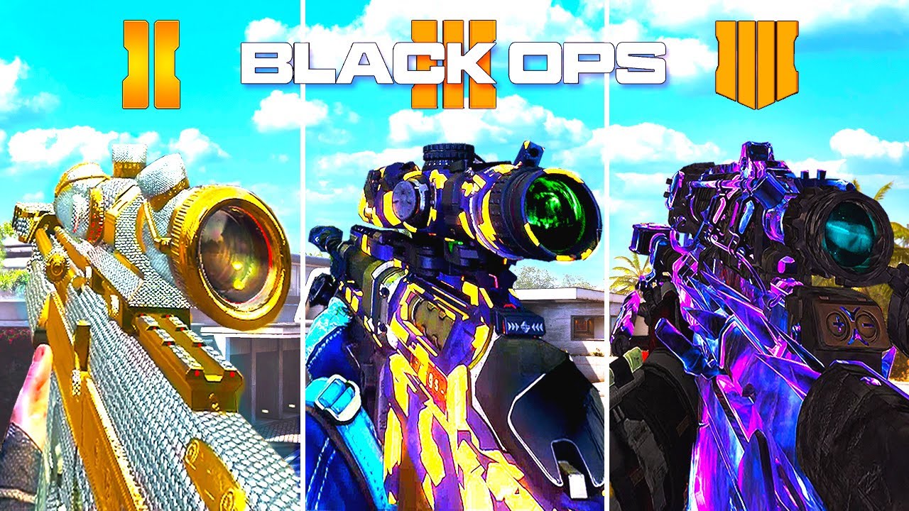 Using the BEST SNIPER in EVERY Call of Duty Black Ops..