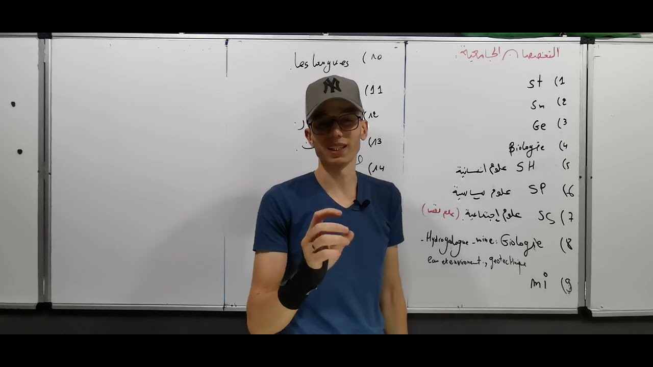 شرح التخصصات الجامعية للمتحصلين على شهادة البكالوريا