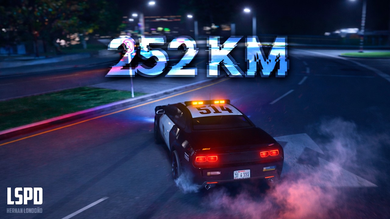[GTAHUB] ¿Esta UNIDAD anda 252 KM en persecuciones? 💀💀