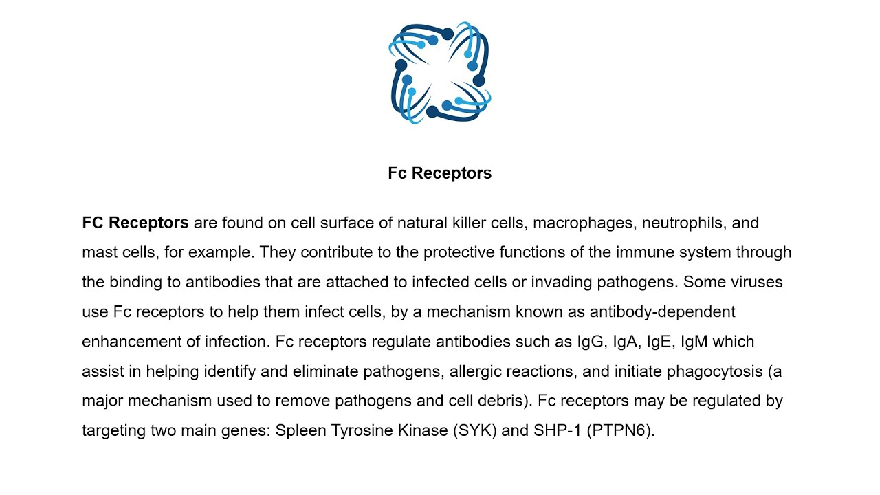 #10 Fc Receptors - 12 Tribes Of Health