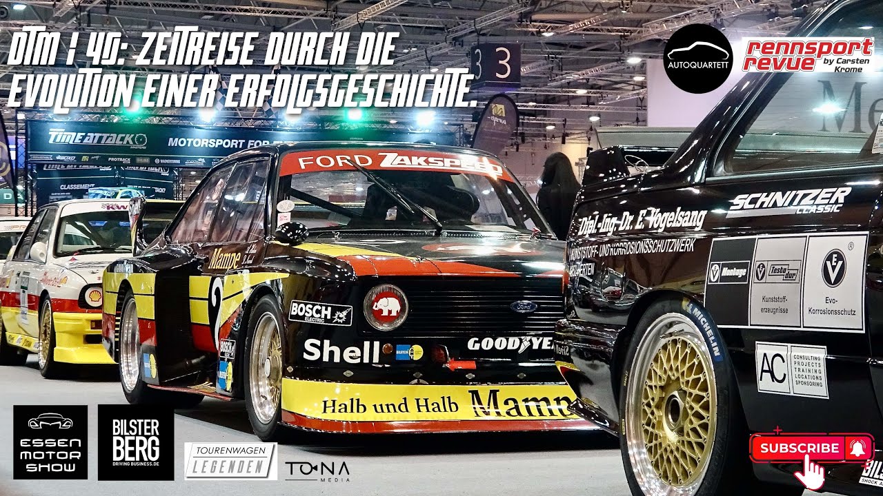 DTM | 40: Zeitreise durch die Evolution einer Erfolgsgeschichte, Rundgang durch die Essen Motor Show