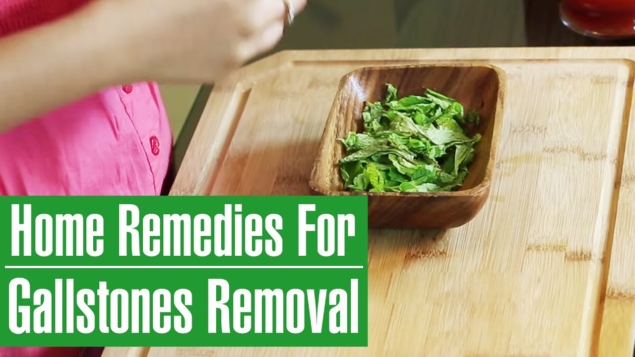 3 Home Remedies For GALLSTONES TREATMENT  (Without Surgery)