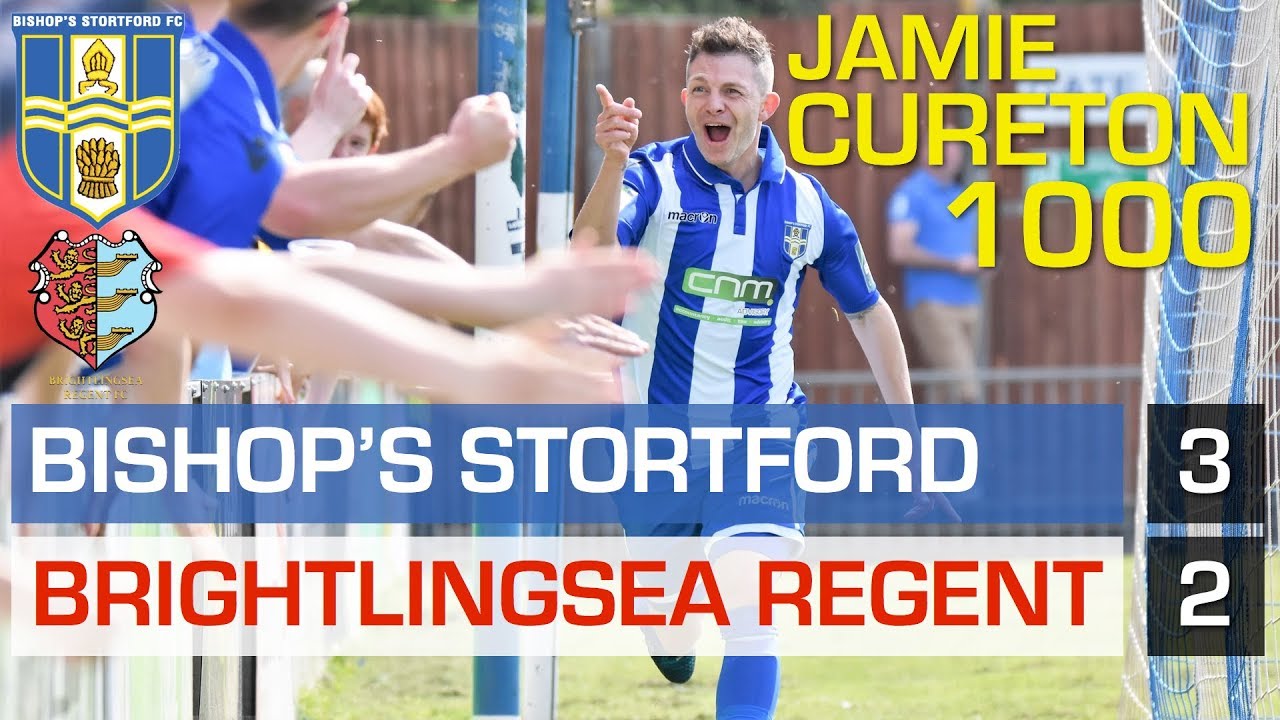 BRIGHTLINGSEA REGENT (H) | BOSTIK PREMIER DIVISION | JAMIE CURETON'S 1000TH GAME