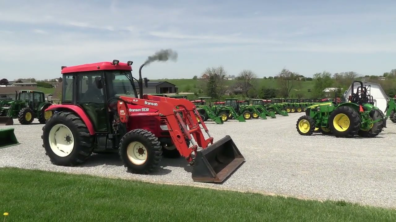 2006 Branson 5530 Tractor w/ Cab & Loader! For Sale by Mast Tractor Sales