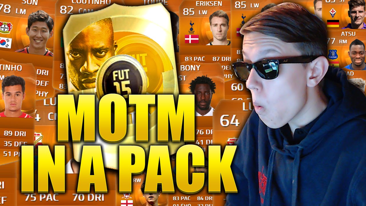 MOTM IN A PACK!! GUARANTEED MOTM IN A PACK!! FIFA 15 PACK OPENING