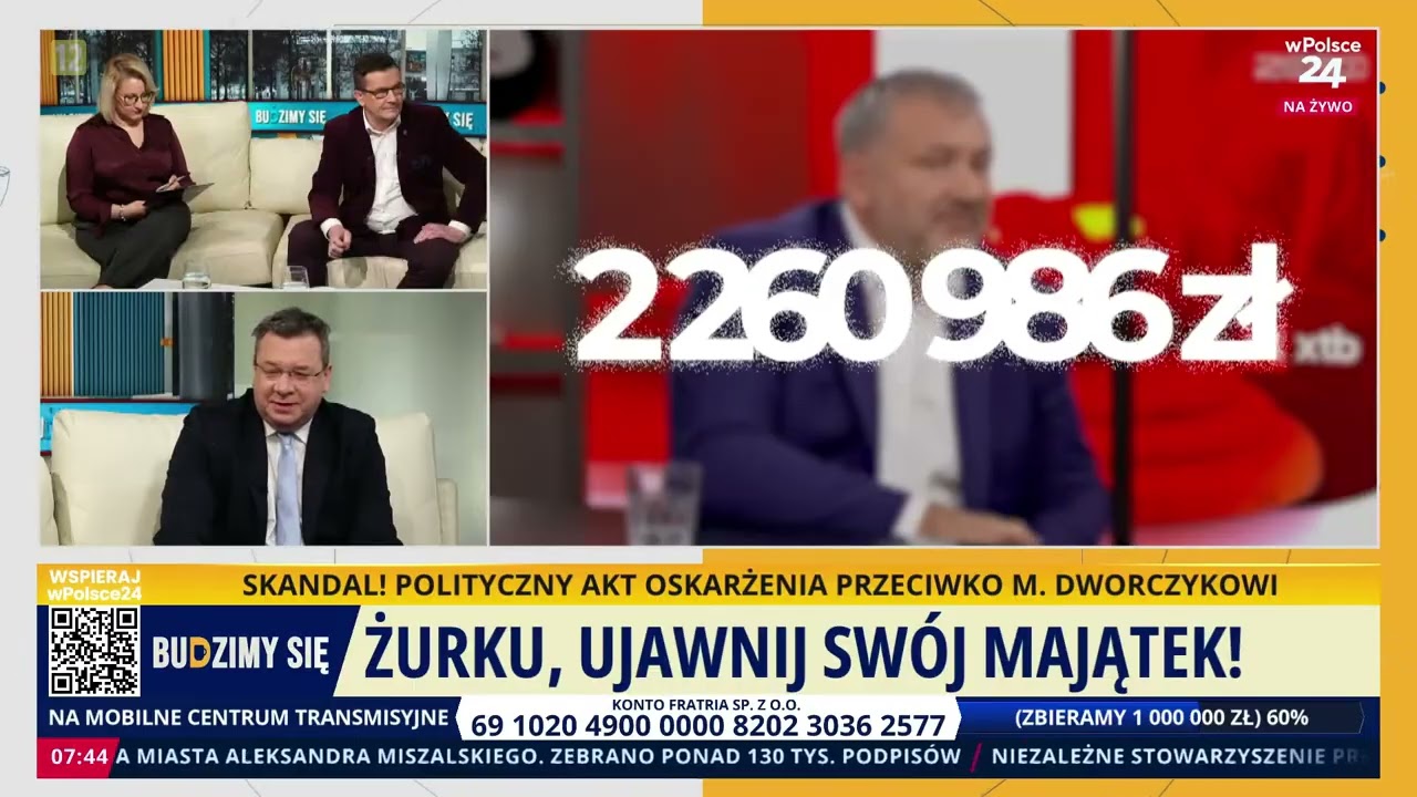 Żurku, ujawnij swój majątek! Budzimy się wPolsce24