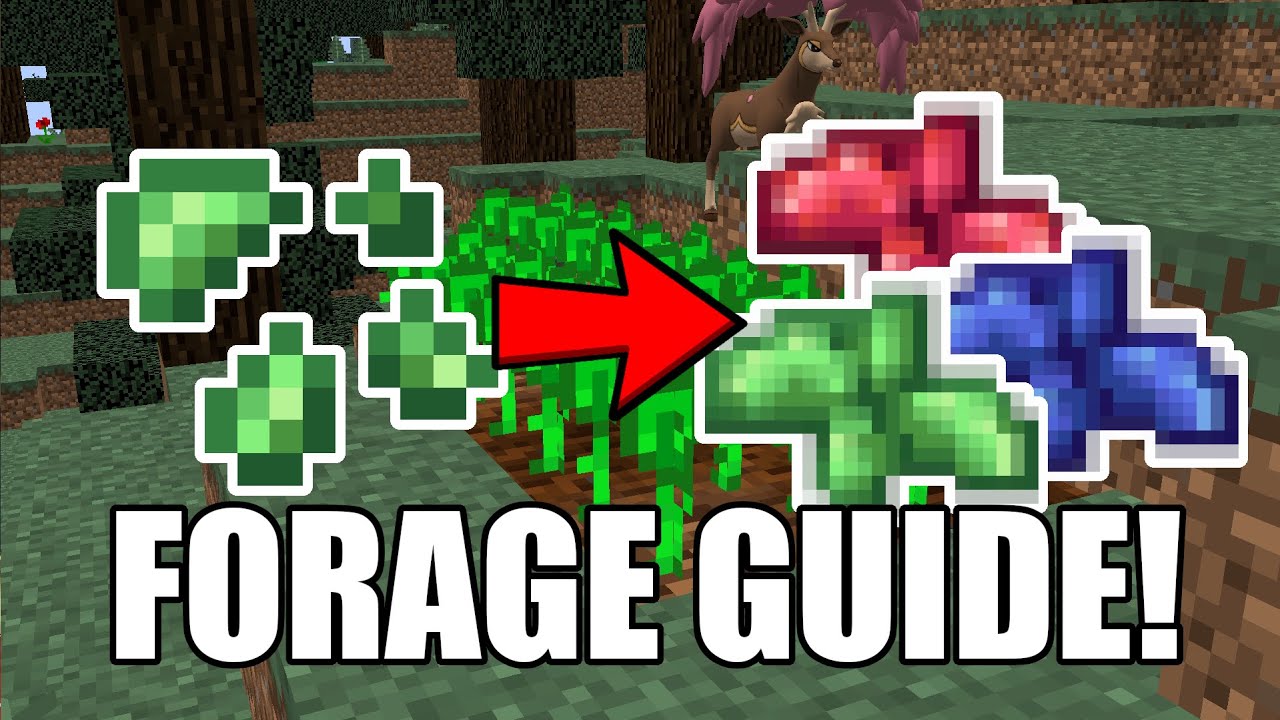How to Forage in Pixelmon!