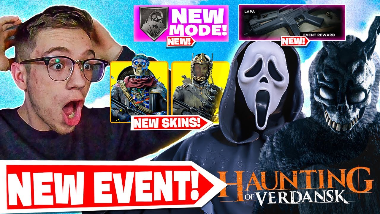 The *NEW* 2021 HALLOWEEN HAUNTING of VERDANSK EVENT 😱! SCREAM Skin, New SMG, New Game mode & MORE!