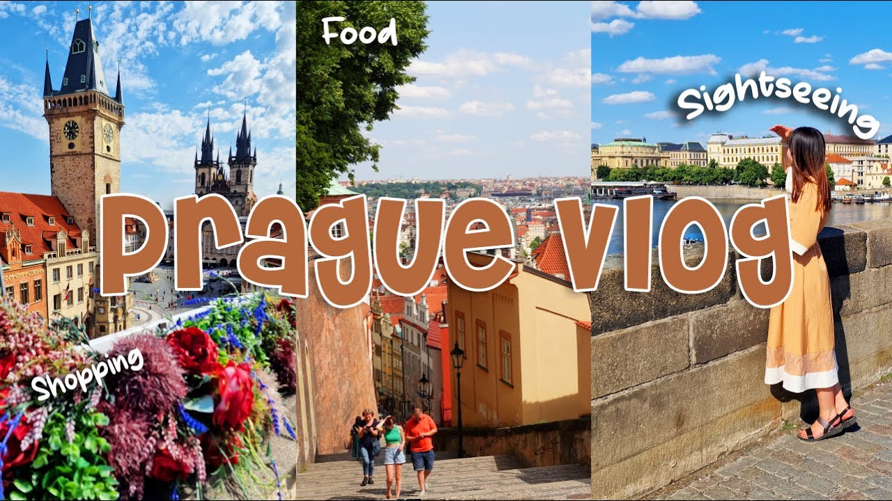 Prague Travel Vlog | 4 Days in Czech Republic 🇨🇿⛪🤎 shopping, food, sightseeing, visiting cafes