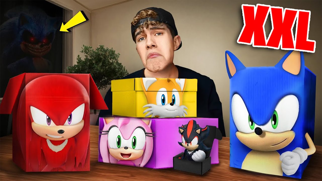 НИКОГДА НЕ ОТКРЫВАЙ SONIC MYSTERY BOXES В 3 ЧАСА НОЧИ!!