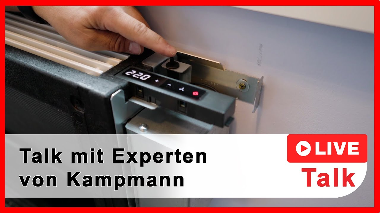 W&auml;rmepumpenheizk&ouml;rper - Planung, Montage und Funktion | Talk mit Kampmann