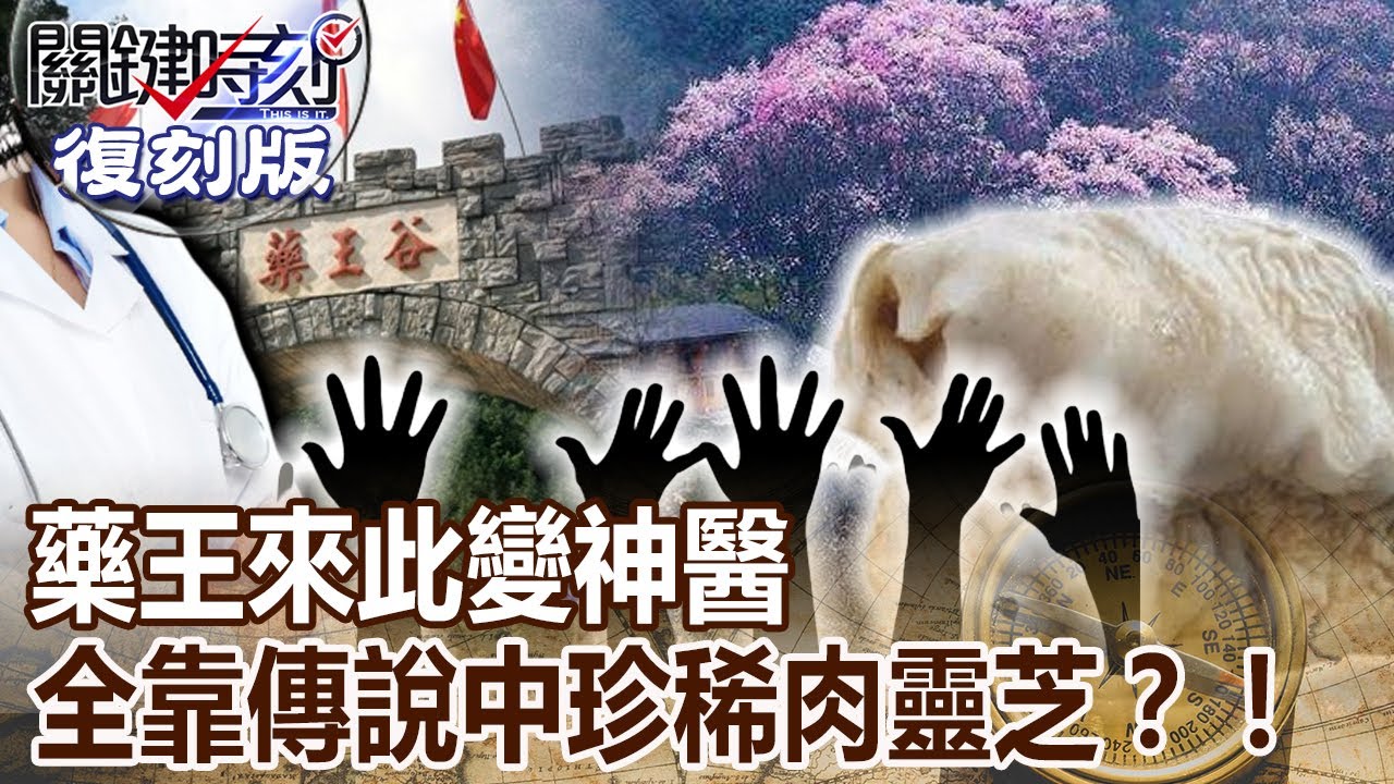 【關鍵復刻版】「平均壽命90歲」 藥王來此變神醫 全靠傳說中珍稀肉靈芝？！  20160722 全集 關鍵時刻｜劉寶傑
