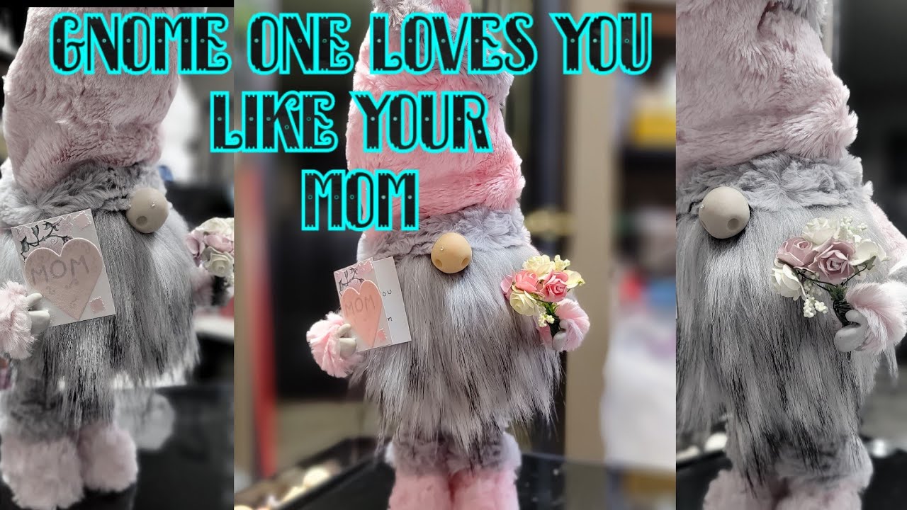 Standing mothers day gnome no sew