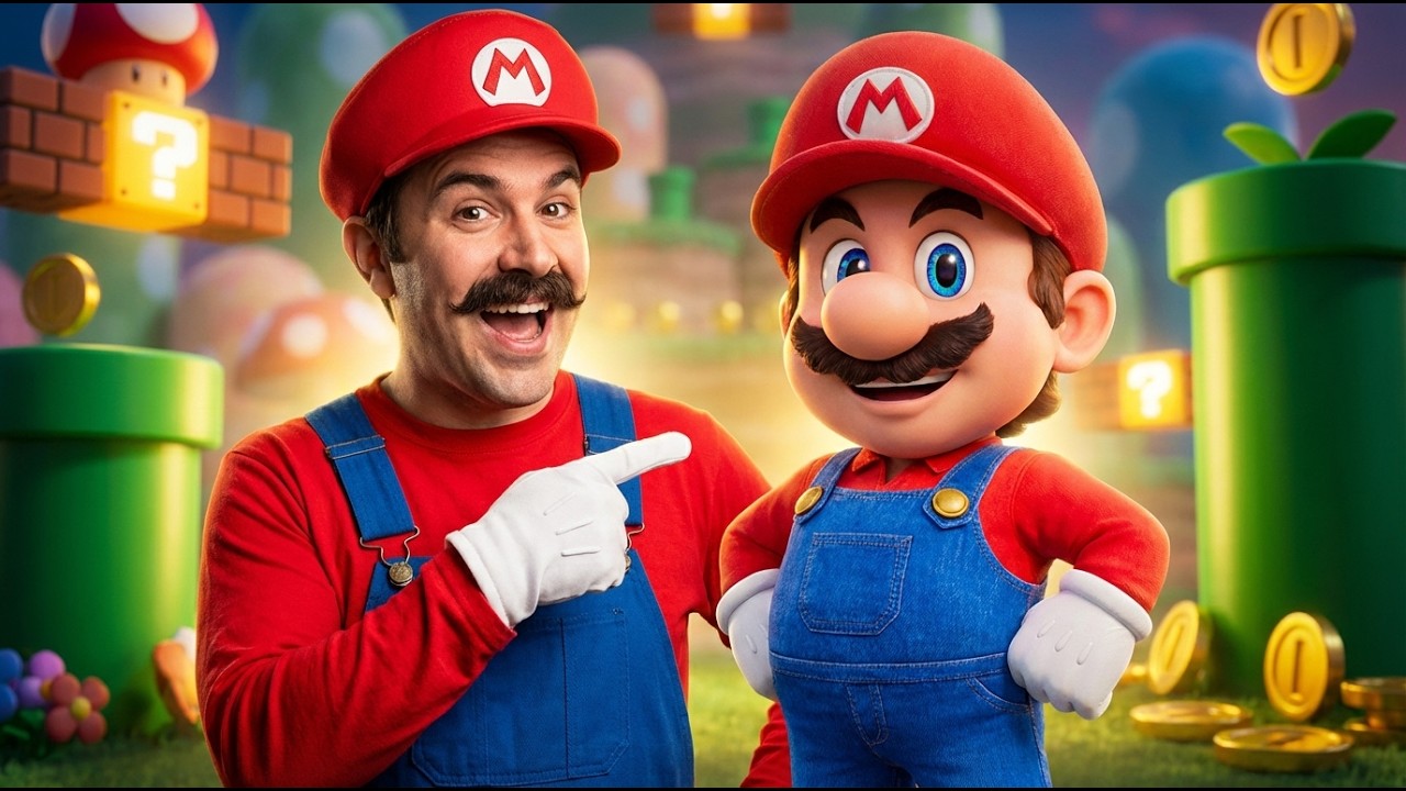What If SUPER MARIO Was Real? 🎵 Mario, Luigi, Peach, Bowser, Yoshi & Toad (Official Music Video)