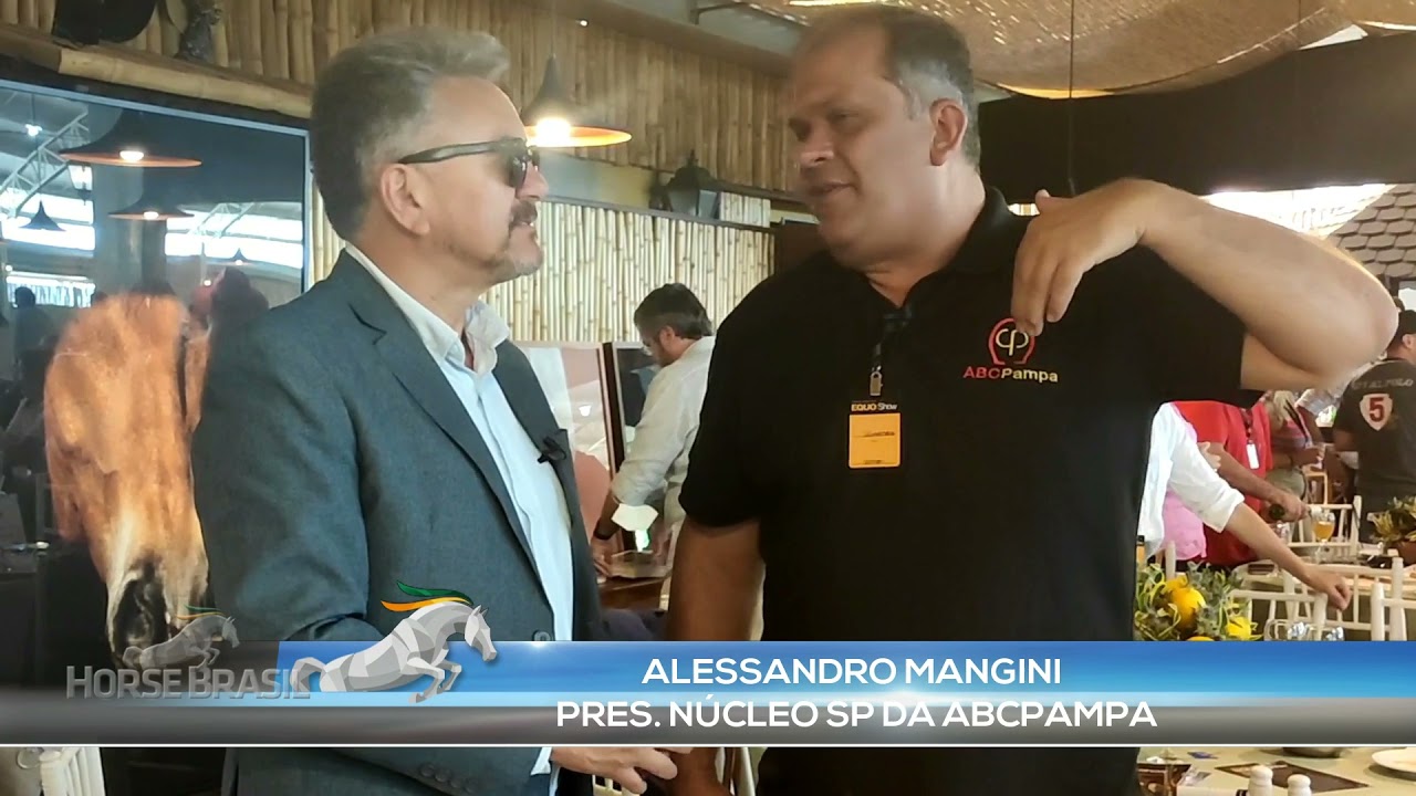 Alessandro Mangini - Presidente do Núcleo da ABCPAMPA