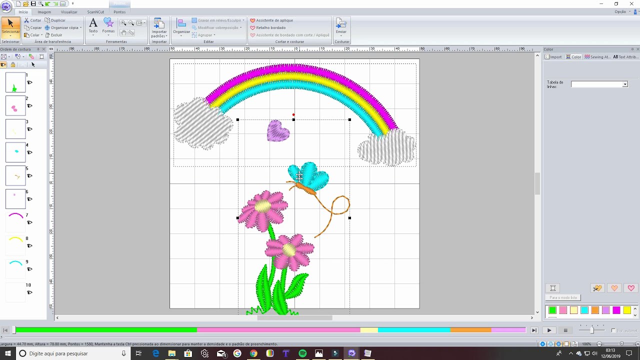 MÓDULO 3 - AULA 4 - FAZENDO MONTAGEM NO PE DESIGN #bordadoparainiciantes