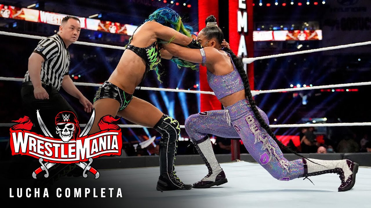 LUCHA COMPLETA – Sasha Banks vs. Bianca Belair: WrestleMania 37 Noche 1