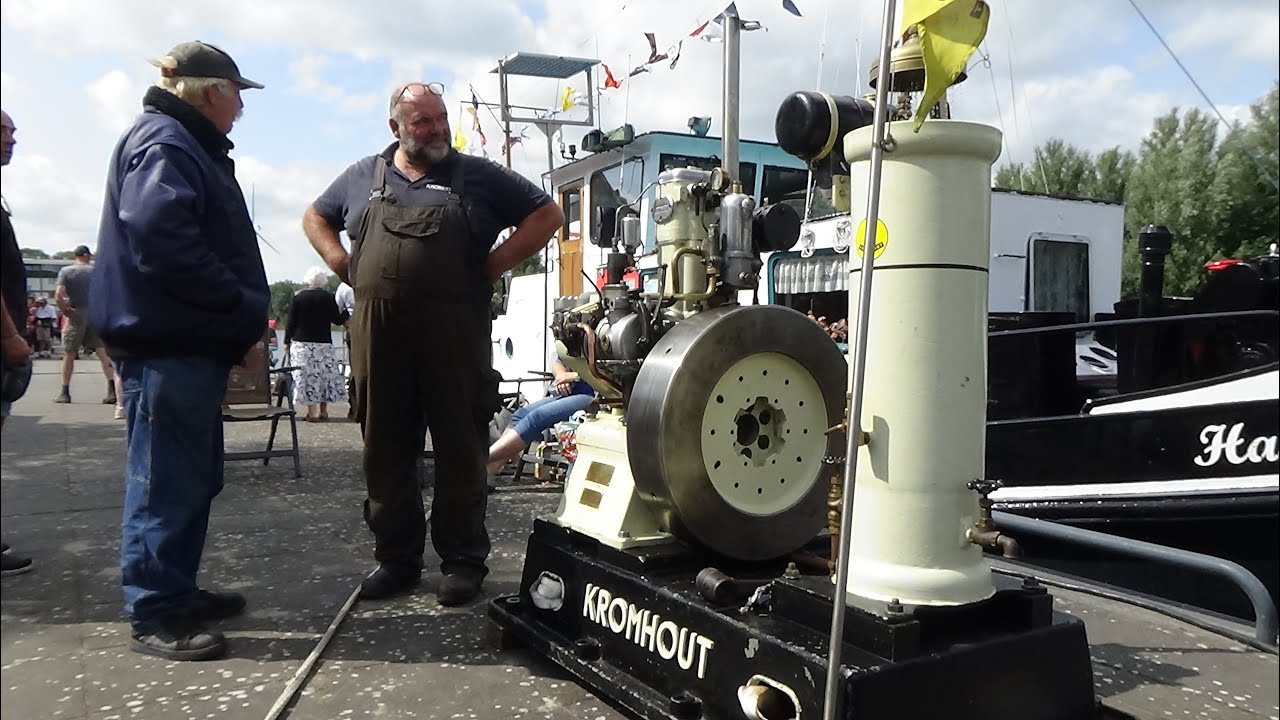 Sleepbootdagen Biddinghuizen | Diesel scheepsmotoren van 100 jaar geleden